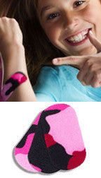 Epi-Derm CAMO - Pink Silicone Gel Small Strips Epi-Derm CAMO - Pink Silicone Gel Small Strips