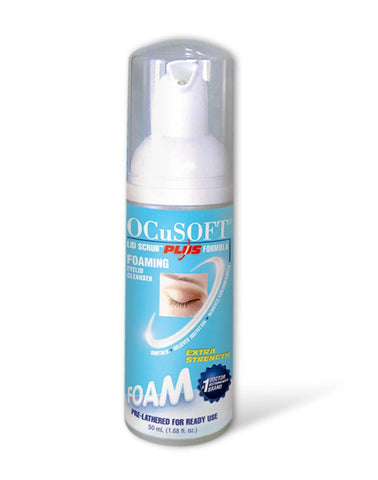 OCuSOFT Lid Scrub Plus Foaming Eyelid Cleanser (50 mL)