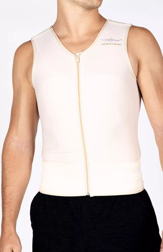Estilo 11 - Chaleco de compresión masculino Contour