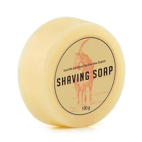 Goat Milk Men's Beard Shaving Cream 100g Foaming Bar