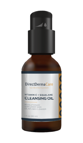 Aceite limpiador con vitamina C y escualano de DirectDermaCare