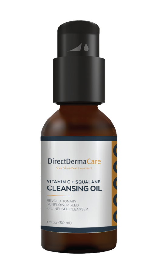 Aceite limpiador con vitamina C y escualano de DirectDermaCare
