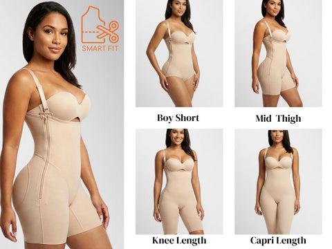 Raineywear SMART FIT Step 1: Women's Mid Body Suit SF-WM1