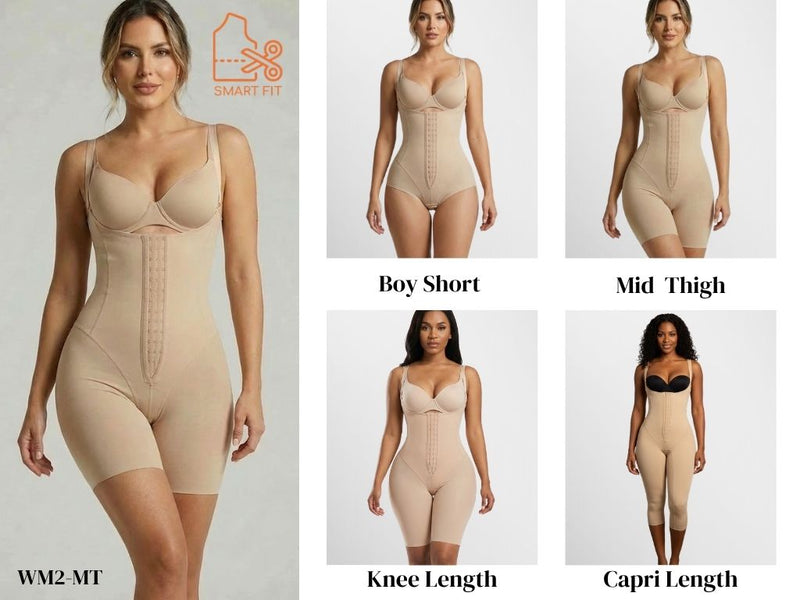 Raineywear SF-WM2 SMART FIT Step 2: Women's Mid Body Suit - SF- WM2