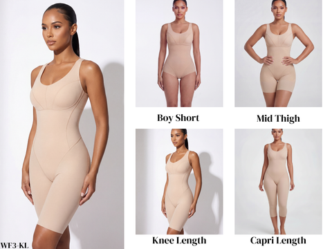Raineywear Step 3: Women's Full Body Suit — Boy Short (WF3-BS)