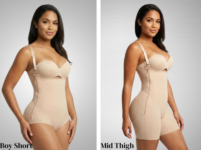 Raineywear WM1 Step 1: Women's Mid Body Suit, alternate view