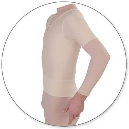 Style 11S - Contour Male Compression Vest with Sleeves