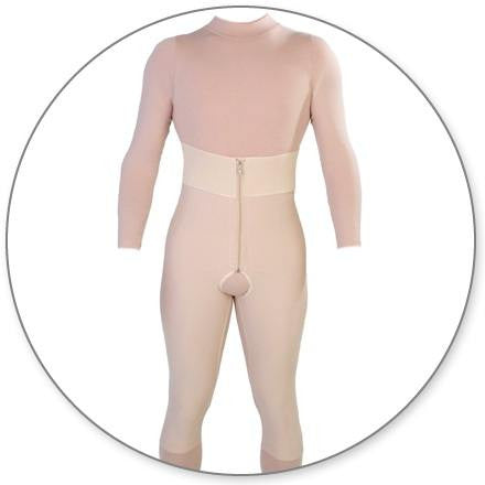 Estilo 12MC - Calzoncillos de compresión hasta media pantorrilla para hombre 