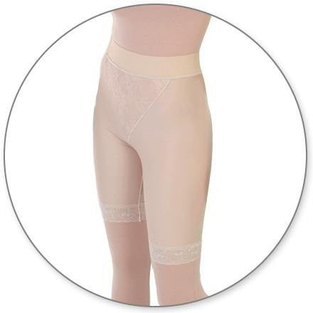 Style 15 - Slip On Mid Thigh Girdle Closed Crotch by Contour