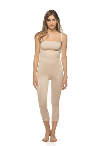 Ankle Length Girdle with Two Lateral (Side) Zippers - Annette Renolife - Style 17394