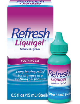 Gel lubricante para ojos Refresh Liquigel 15 ml