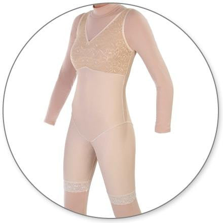 Style 27NZ - Mid Thigh Body Shaper w/o  Zippers by Contour