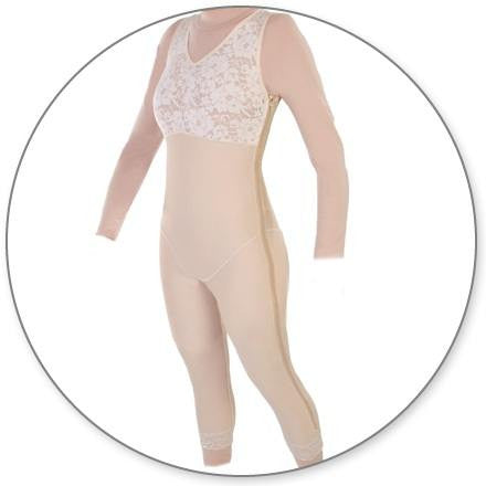 Style 28FLZ - Mid Calf  Shaper Full Side Zipper