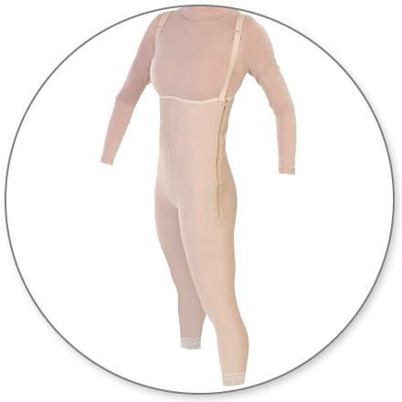 Style 36Z - Ankle Body Garment Side Zippers Open Crotch