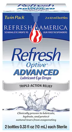 natural lubricating eye drops TopCare Artificial Tears Lubricant Eye Drops