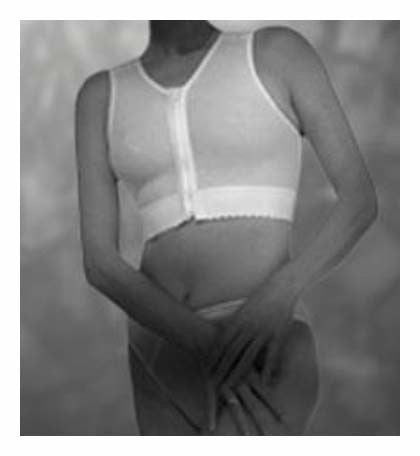 Breast Augmentation Compression Garments Upper Body