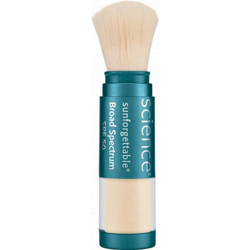 Protector solar mineral con brocha Colorescience Sunforgettable FPS 50