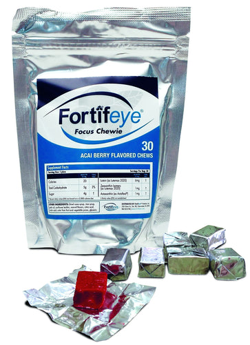 Vitaminas Fortifeye - Focus Chewie (30 comprimidos masticables blandos)