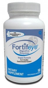 Enzimas digestivas Fortifeye (90 cápsulas vegetarianas)