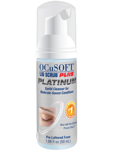 OCuSOFT Exfoliante para Párpados Plus Espuma Platino 50 ml