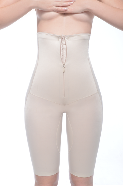 Above The Knee High Waist Girdle - Annette Renolife - Style IC-3003 -  DirectDermaCare