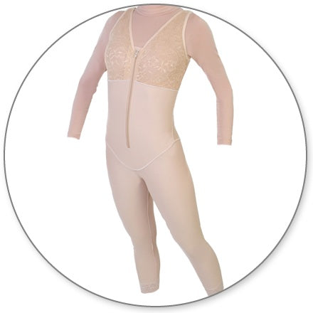 Style 29 - Body Shaper Ankle Slit Crotch by Contour