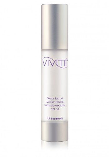 Hidratante facial diario VIVITE con FPS 30