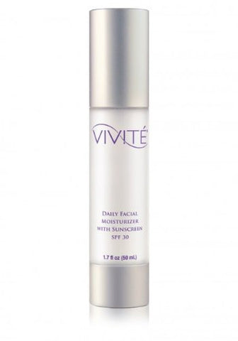 Hidratante facial diario VIVITE con FPS 30