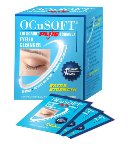 OCuSOFT Lid Scrub Plus Pre-Moistened Pads (30/Ctn)