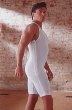 Rainey Men's Stage 1 High Back Compression Garment - MF1-MT