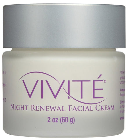 Crema facial renovadora nocturna VIVITE