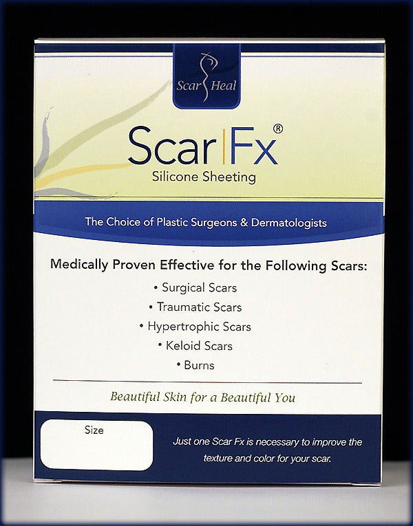 Scar FX Silicone Sheet Breast Piece - DirectDermaCare